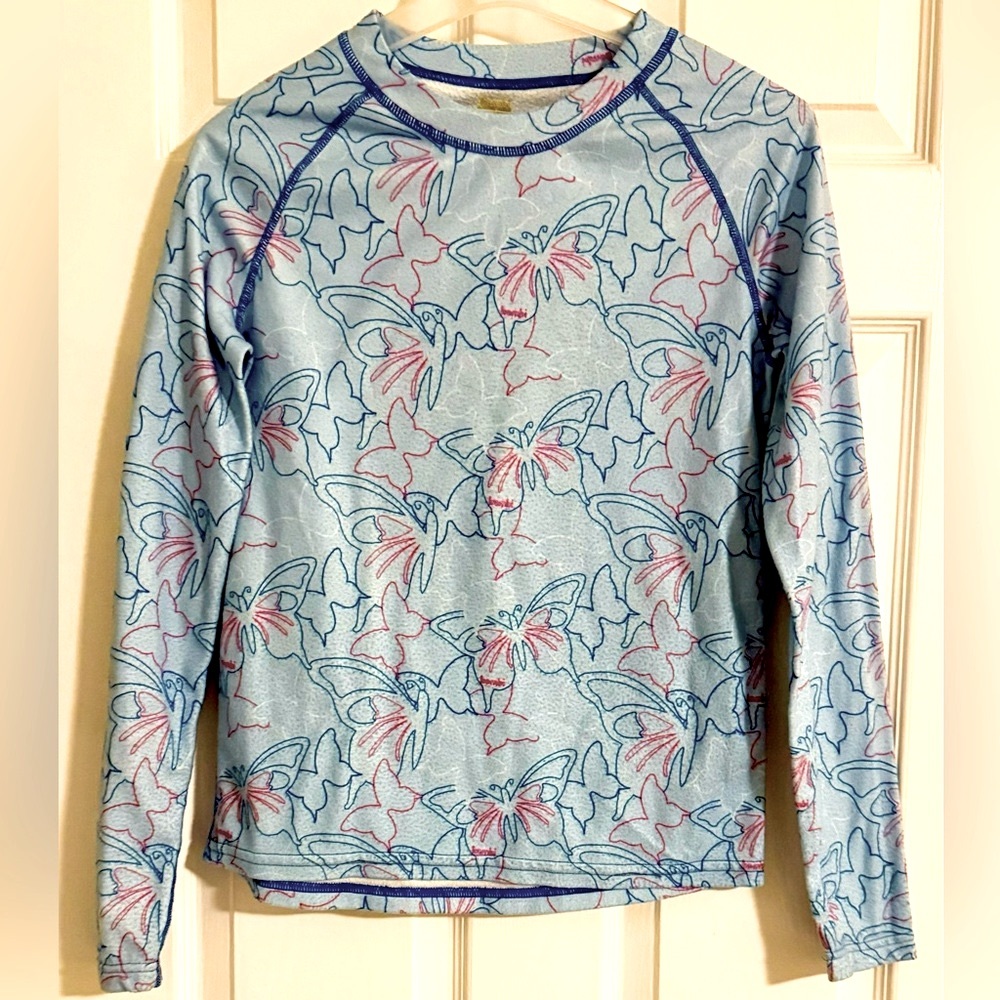 KOMBI Juniors Snuggly Fleece Base Layer Crew Top Size XL